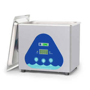 DK SONIC Limpiador Ultrasónico, 1.5L 60W Limpiador Ultrasónico Profesional de Gafas con Control Digital, Limpiador Ultrasónico para Cadenas, Joyas, Limpieza de Monedas (Cestas Incluidas)