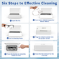 DK SONIC 450ml Ultrasonic Cleaner, Sonic Jewelry Eyeglasses Cleaner