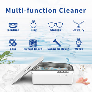 DK SONIC 400ml Ultrasonic Cleaner, Sonic Jewelry Eyeglasses Cleaner