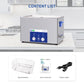 DK SONIC Limpiador Ultrasónico 30L 600W, Limpiador Ultrasónico de Carburadores con Control Codificado de Potencia Ajustable y Cinco Modos para Limpieza de Piezas,Circuitos Impresos,Motores