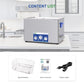 DK SONIC Limpiador Ultrasónico Industrial 30L 600W,Limpiador Ultrasónico de Carburadores con Función de Potencia Ajustable, Temporizador y Calentador para Limpieza de Piezas,Circuitos Impresos,Cadenas(Incluye Cesta)