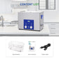 DK SONIC Industrial Ultrasonic Cleaner 37L,720W Commercial Sonic Cleaner with Encoded Timer,Heater&Basket, Multiple Functions for Carburetors, Motorcycle Engines, Chains