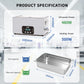 DK SONIC Ultrasonic Cleaner 22L, 480W Heavy-Duty Sonic Cleaner with Smart Touch Control, Five Modes for Motorcycle Engines, Carburetors, Chains,Circuit Board (Include Basket)